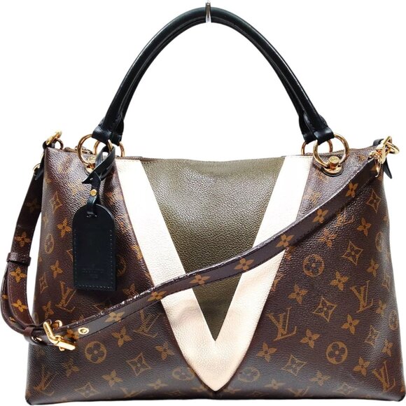 429804AH (S6) Louis Vuitton Crossbody Bag Brown Monogramm - Picture 1 of 9